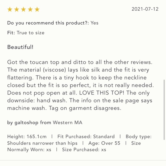 Anthropologie NWT Farm Rio Rainforest Wrap Blouse Toucans Tropical Birds Size S - Picture 9 of 16